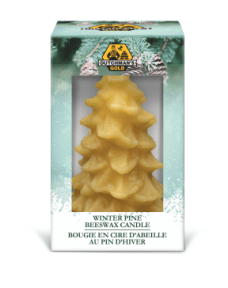 Winter Pine Beeswax Candle - Image 3