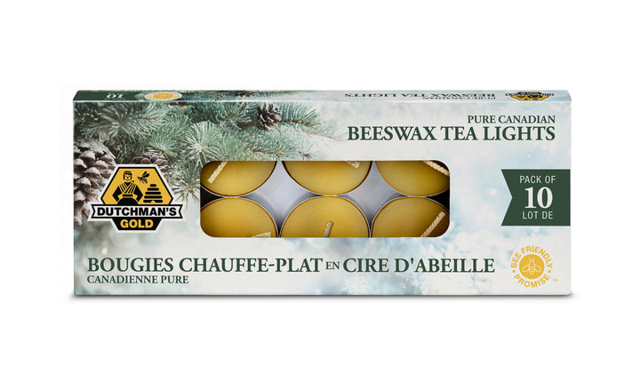 Winter Wonderland Beeswax Tealights - Image 4