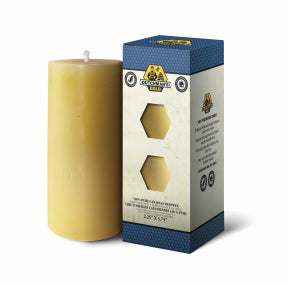 Beeswax Candle Pillar 2.25x5.75 - Image 2