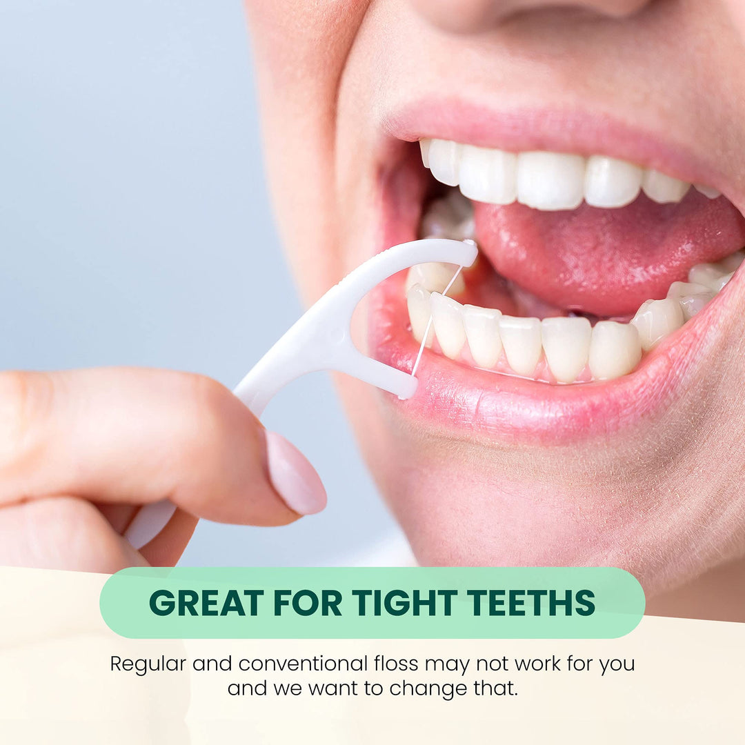 Eco Floss Picks - FRESH MINT - Image 4