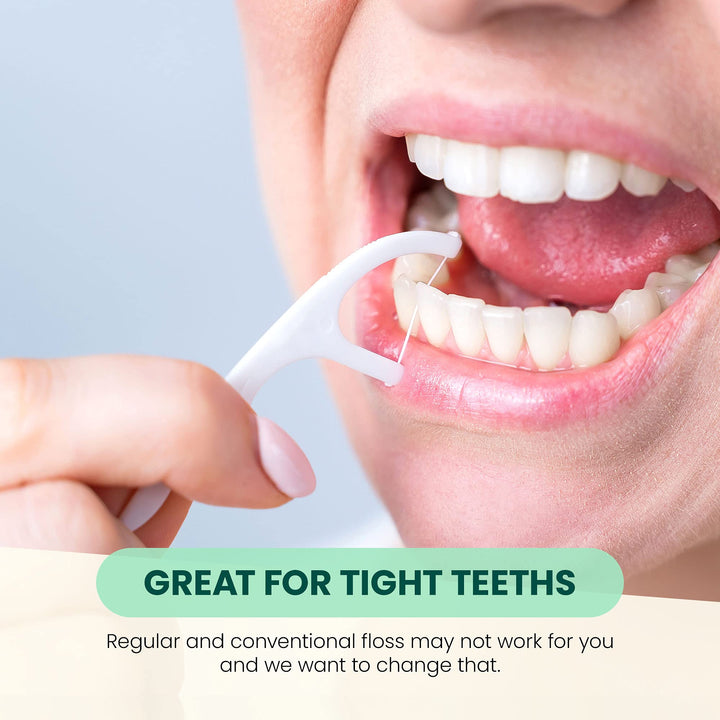 Eco Floss Picks - FRESH MINT - Image 4