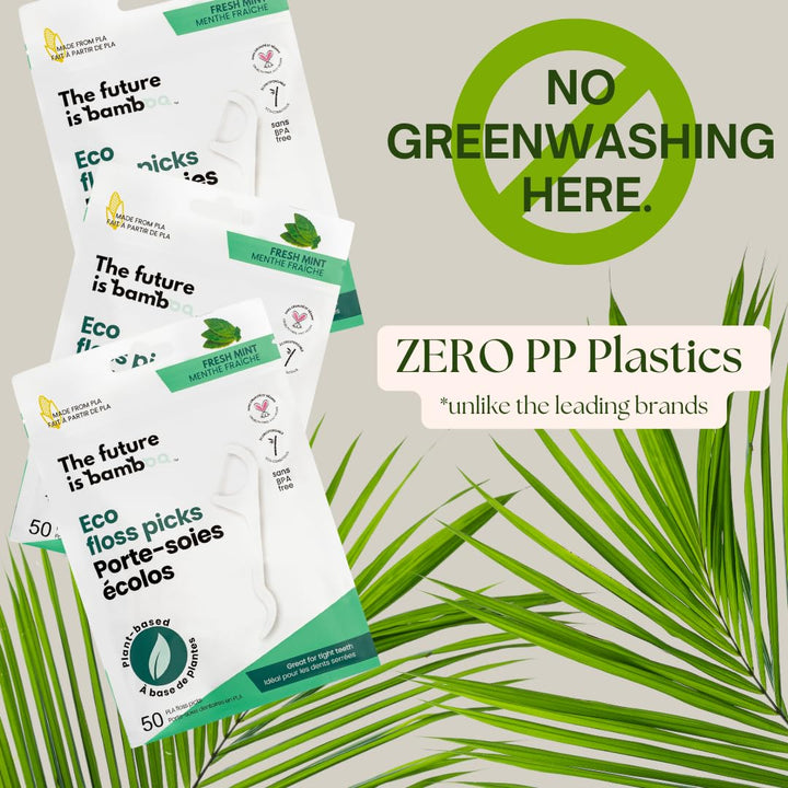 Eco Floss Picks - FRESH MINT - Image 10