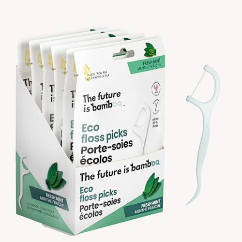 Eco Floss Picks - FRESH MINT - Image 2