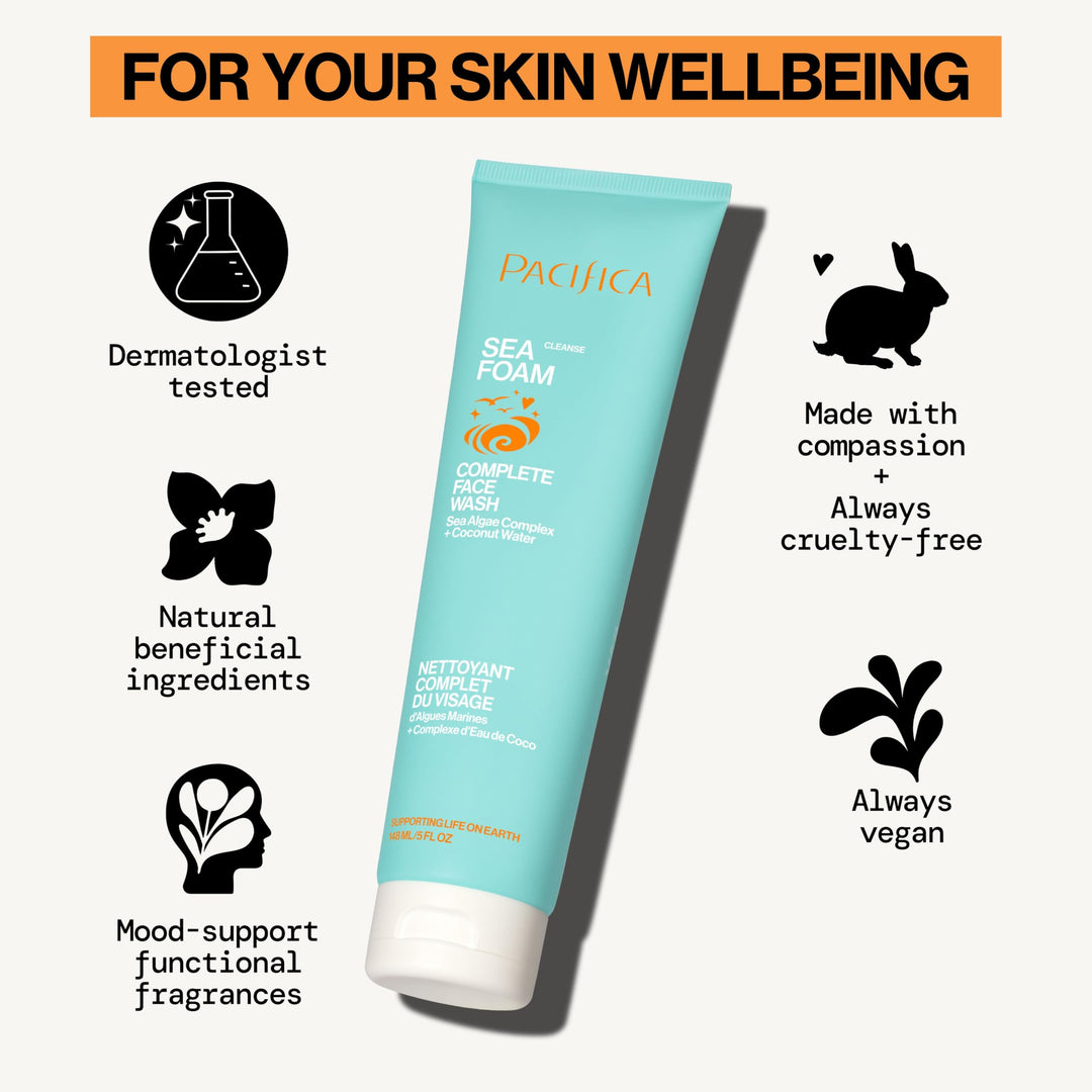 Sea Foam Complete Face Wash - Image 4