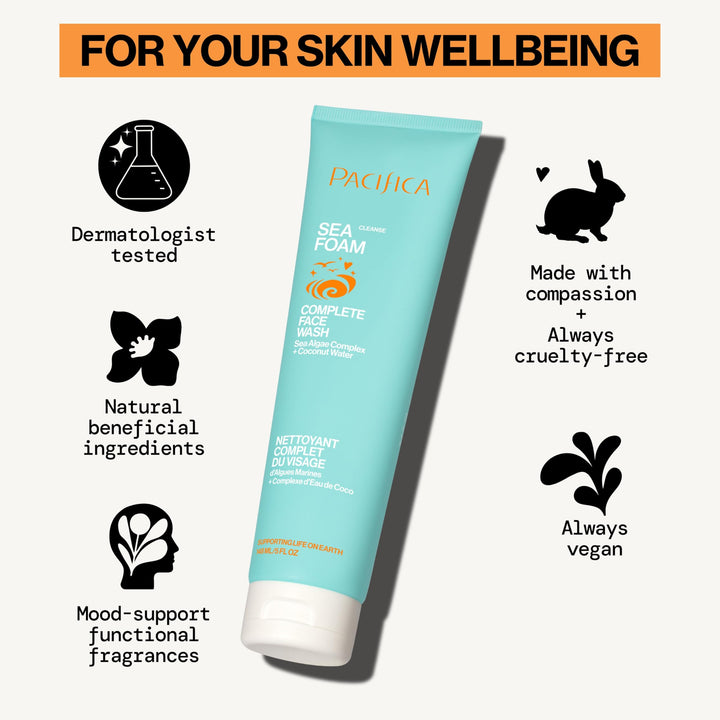 Sea Foam Complete Face Wash - Image 4