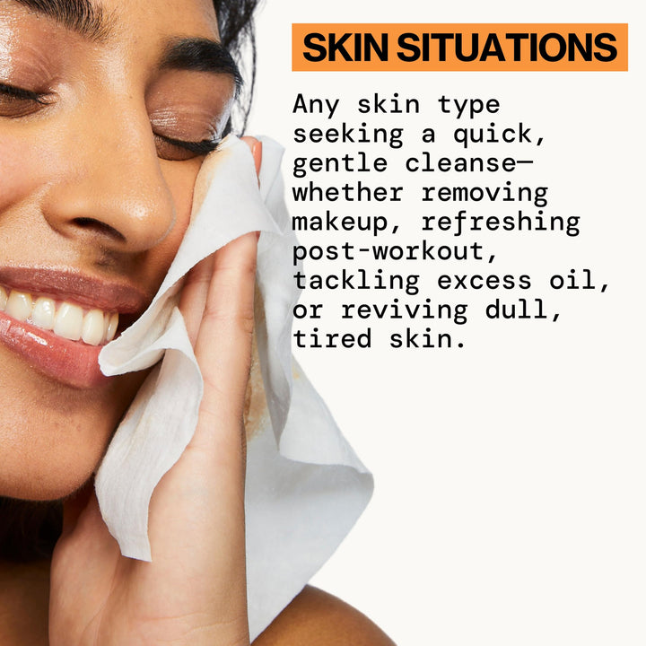 Glowing Makeup Removing Wipes - Image 4