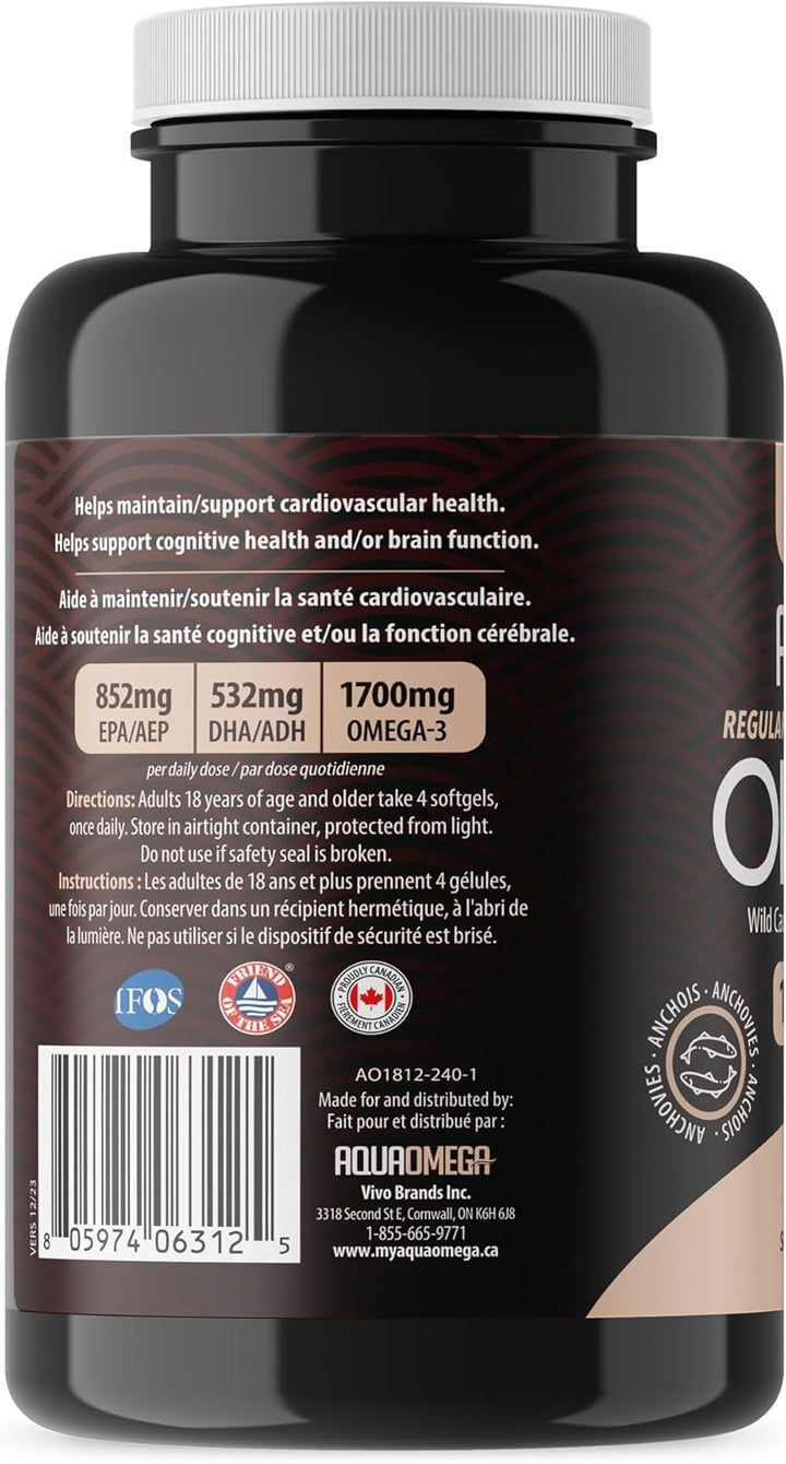 AquaOmega - EPA Regular Strength Softgels (240ct)