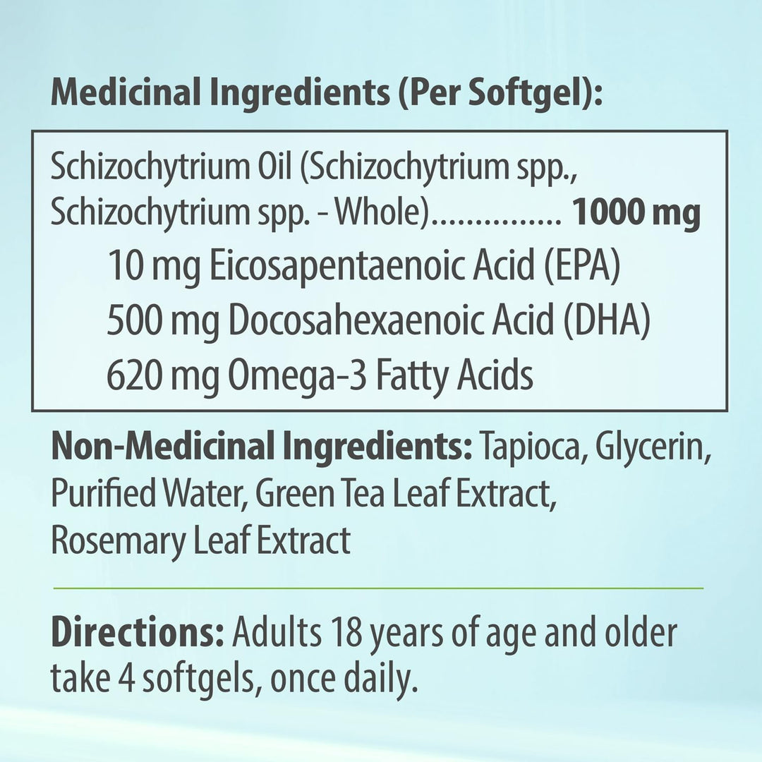 AquaOmega - DHA Algae Oil Softgels (240sg)