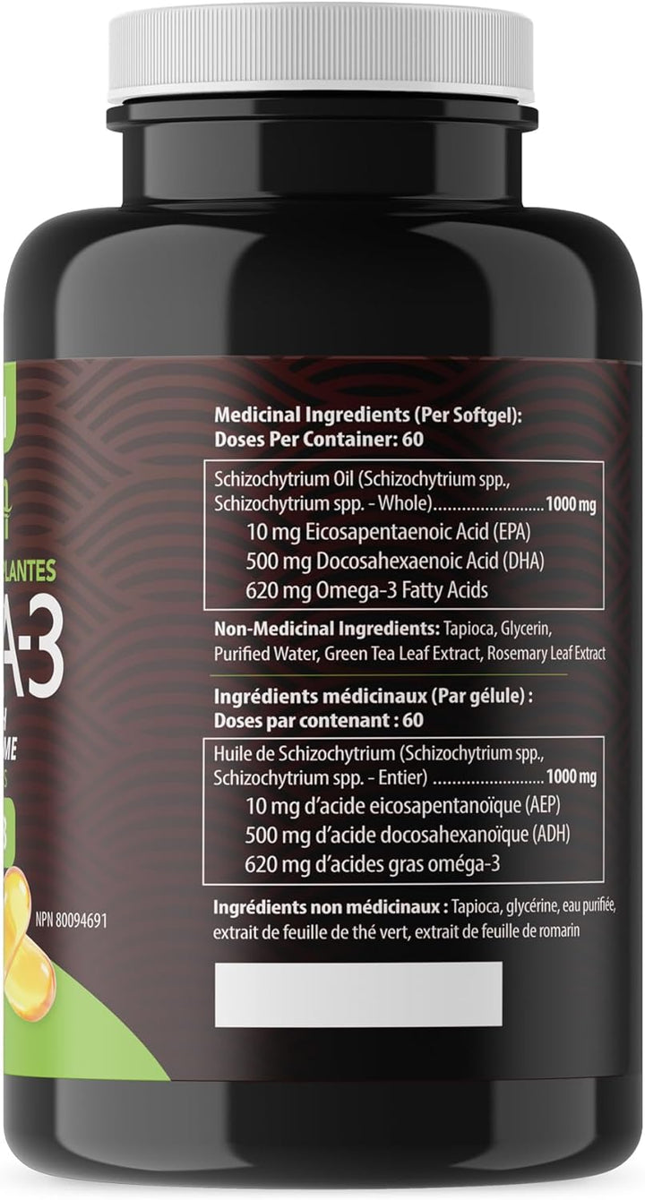 AquaOmega - DHA Algae Oil Softgels (240sg)