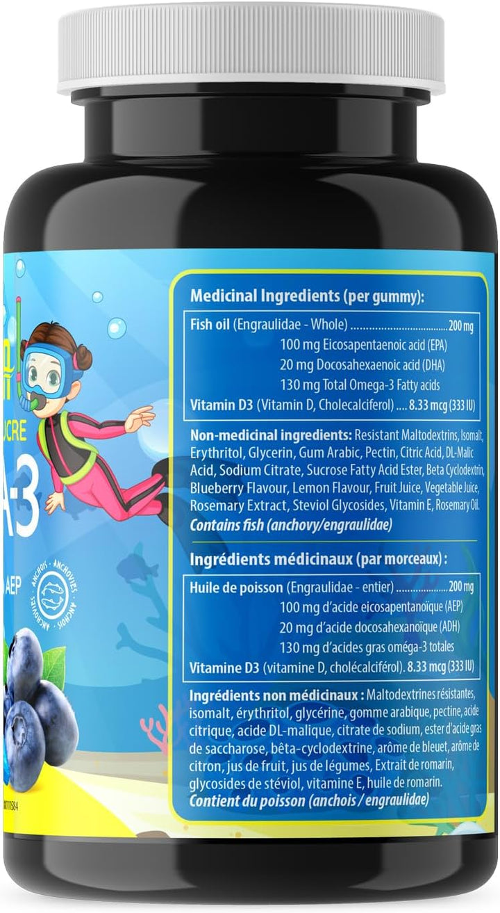 AquaOmega - High EPA Kids Gummies Orange (60gmy)