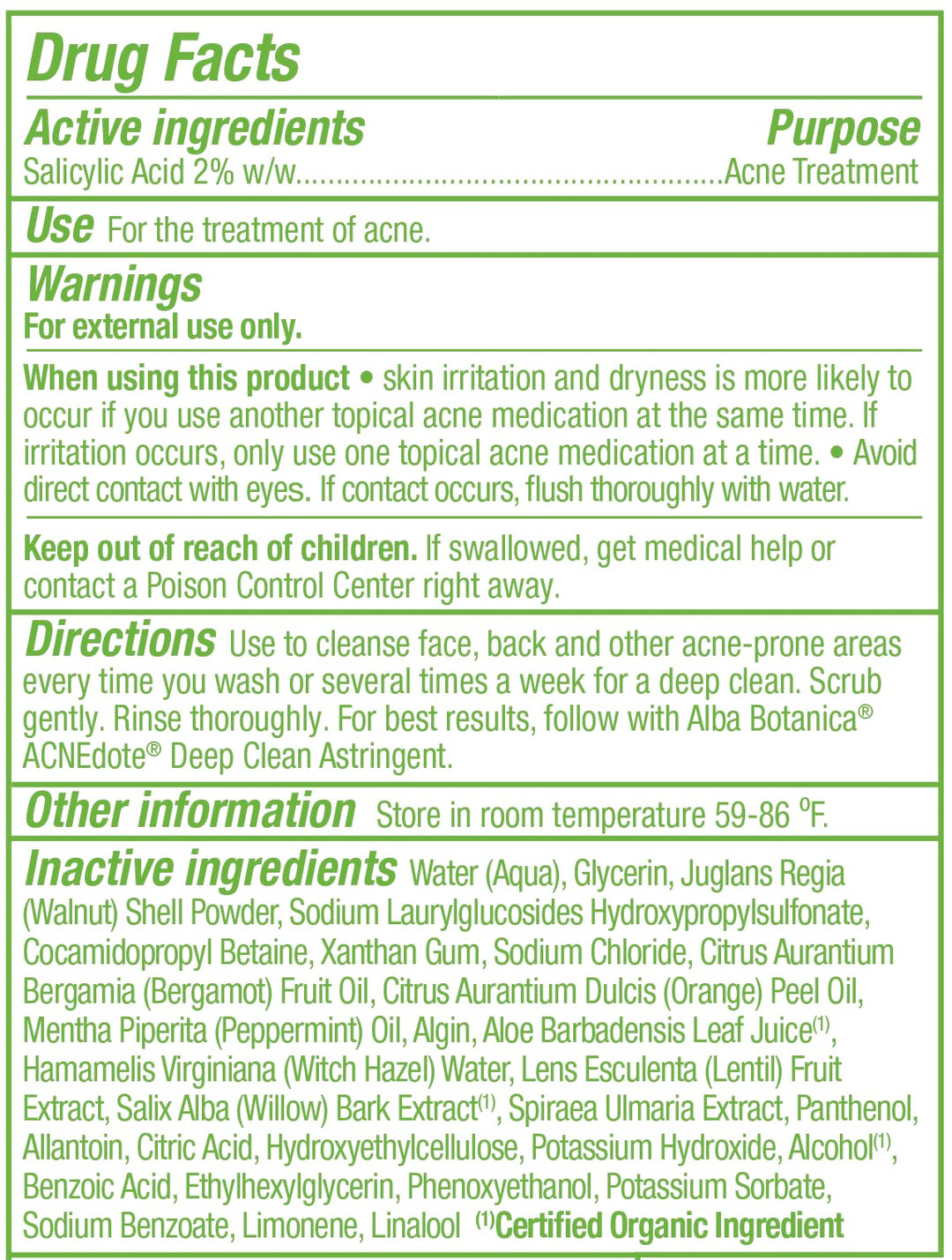 ACNEdote Face & Body Scrub - Image 7