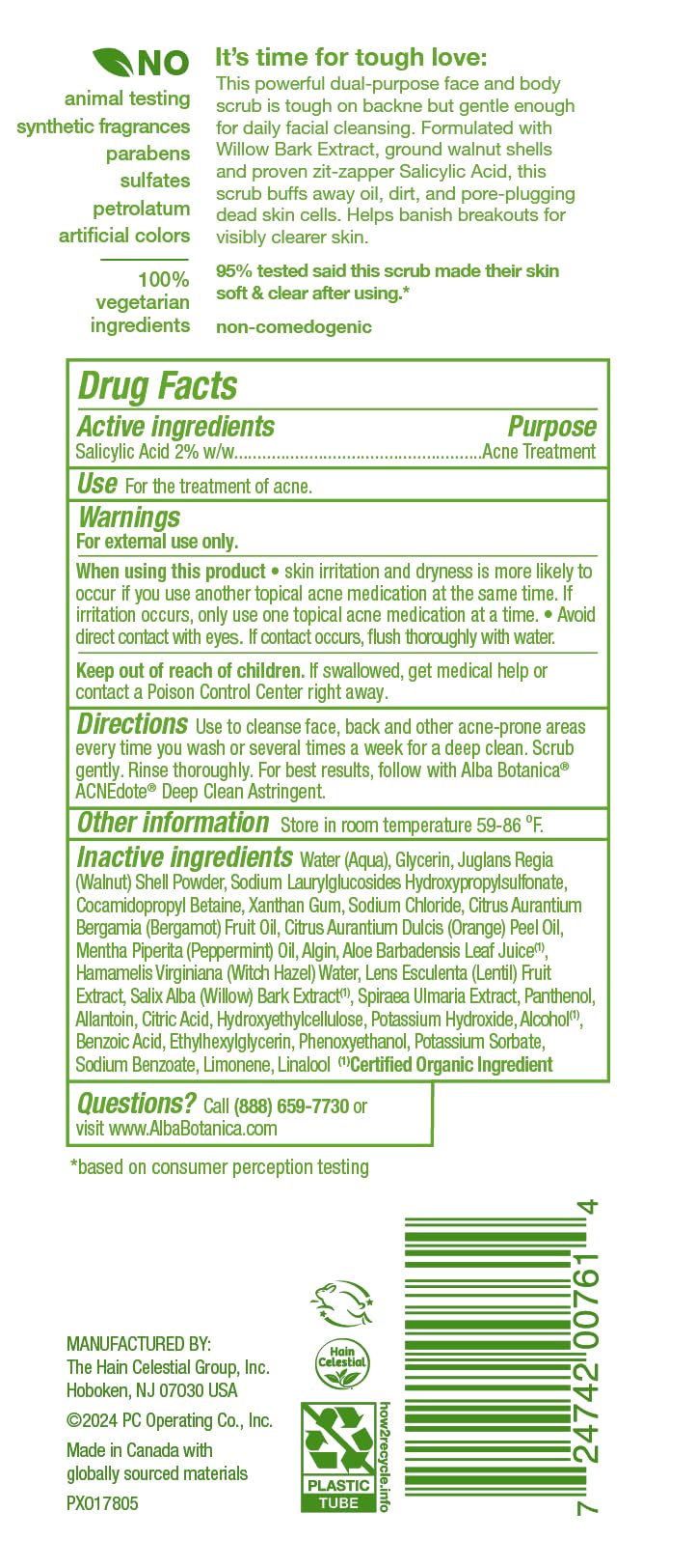 ACNEdote Face & Body Scrub - Image 4