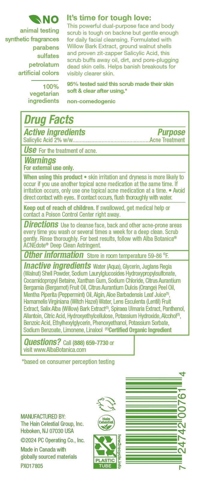 ACNEdote Face & Body Scrub - Image 4