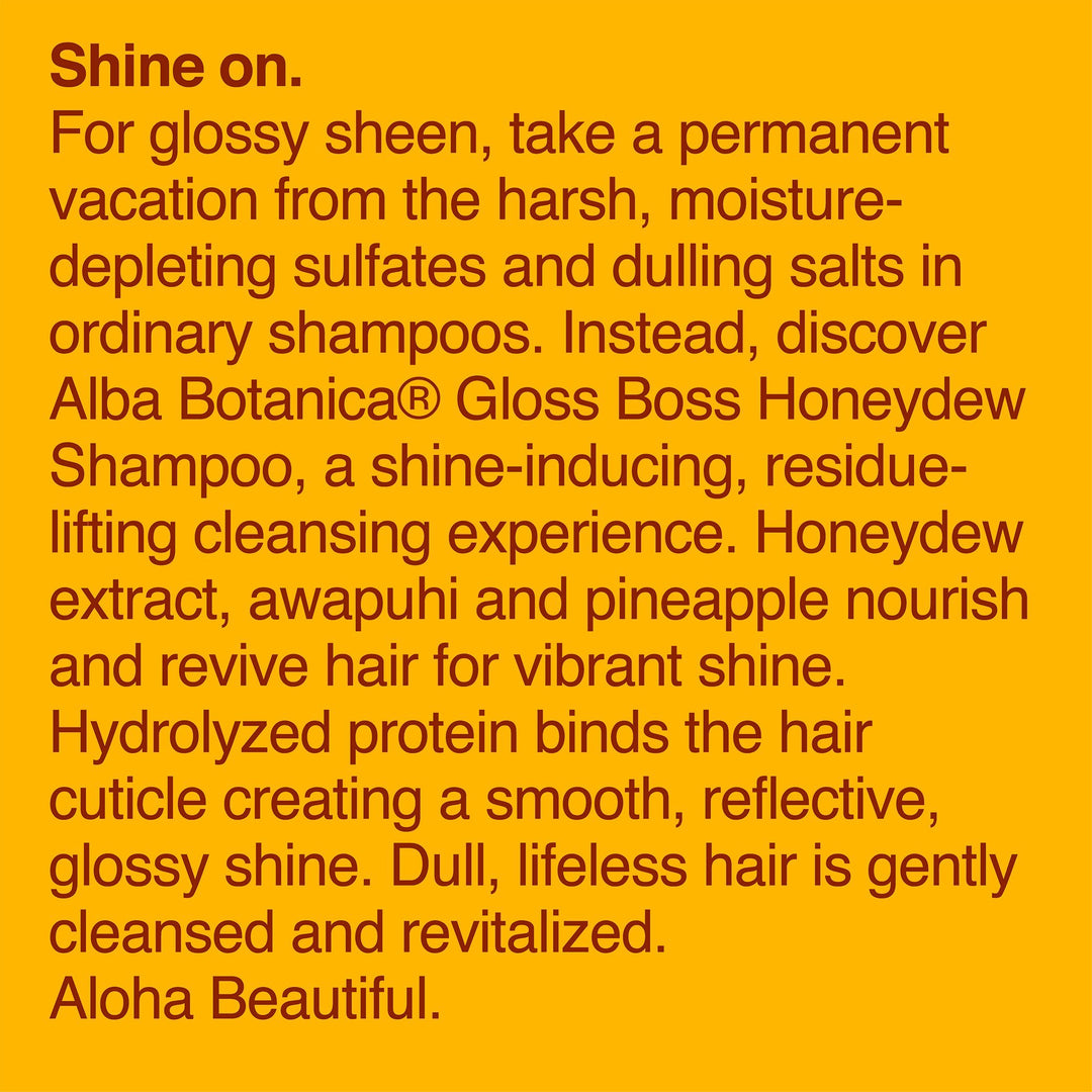 Gloss Boss Honeydew Shampoo - Image 7