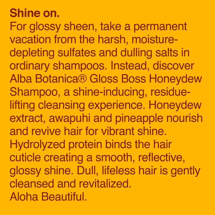 Gloss Boss Honeydew Shampoo - Image 7