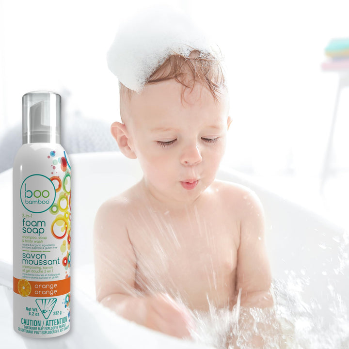 Kids 3-in-1 Foam Soap - Orange - Image 7