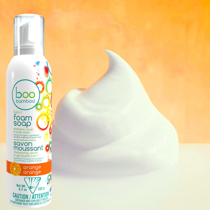 Kids 3-in-1 Foam Soap - Orange - Image 4