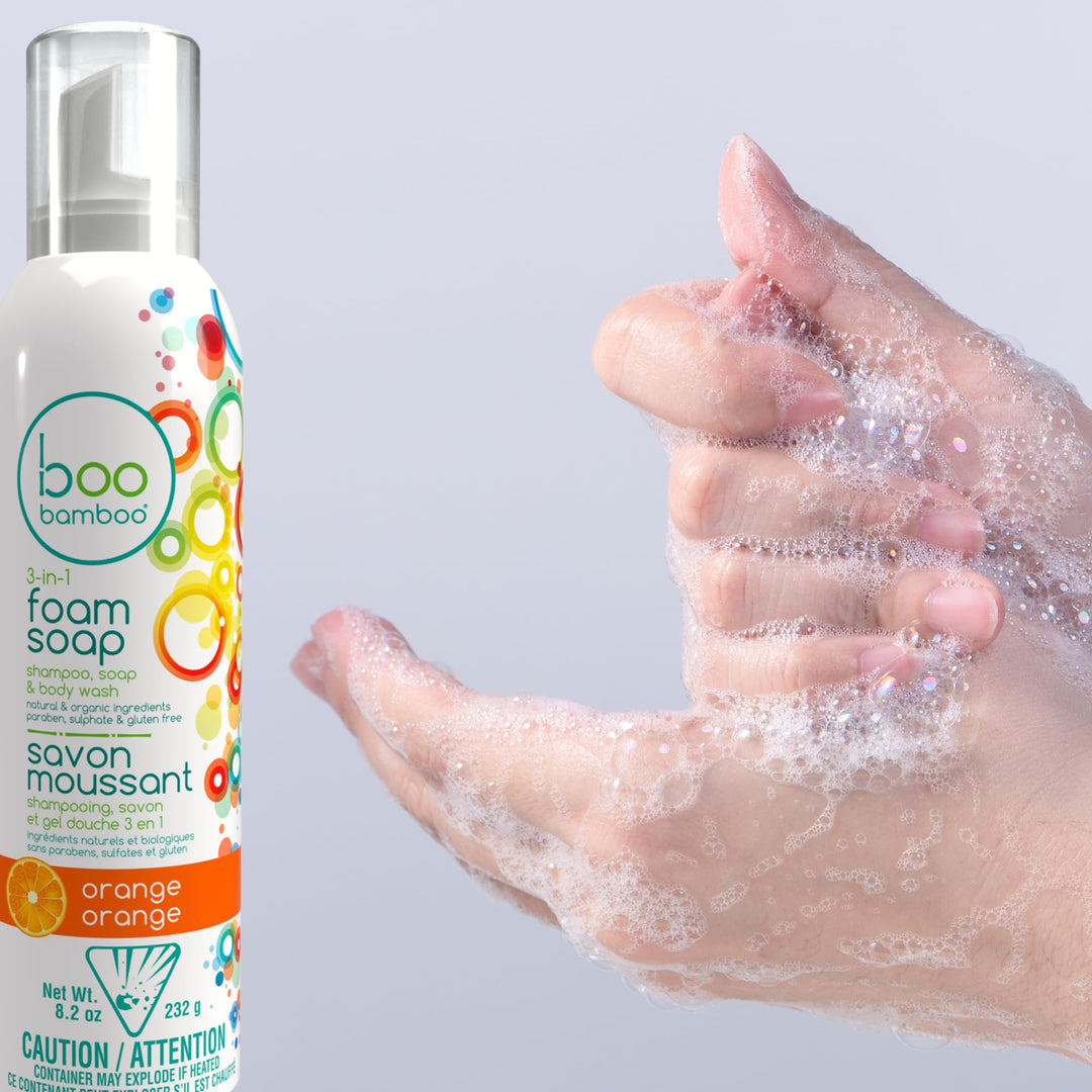 Kids 3-in-1 Foam Soap - Orange - Image 10