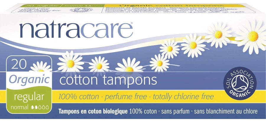 Organic Cotton Tampons Regular - Image 1