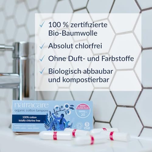 Organic Cotton Super Plus Tampons - Image 5