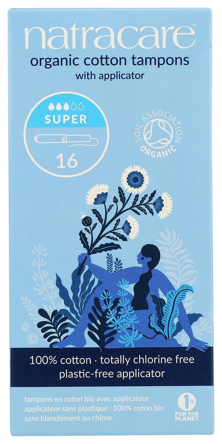 Organic Cotton Super Tampons - Image 1