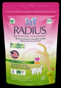 EcoFlex Kids Floss Pick Bubblegum - Image 1