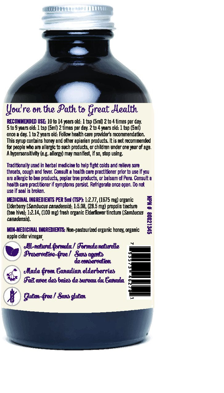 Organic Elderberry Syrup for Kids - Image 4