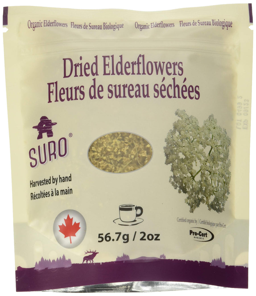 Dried organic elderflowers - Image 1