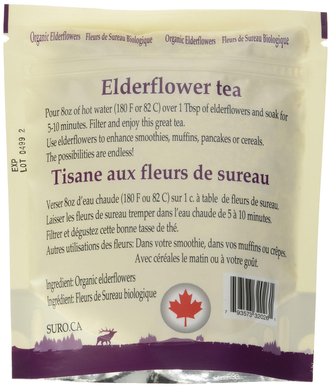 Dried organic elderflowers - Image 4