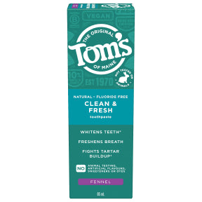 Tom's Clean & Fresh TPaste Fennel - Image 1