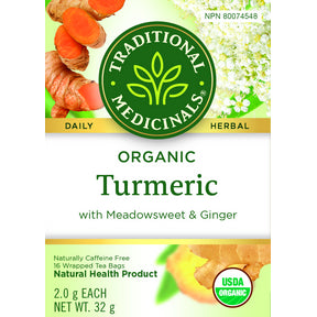 Org Turmeric Meadowsweet & Ginger - Image 2