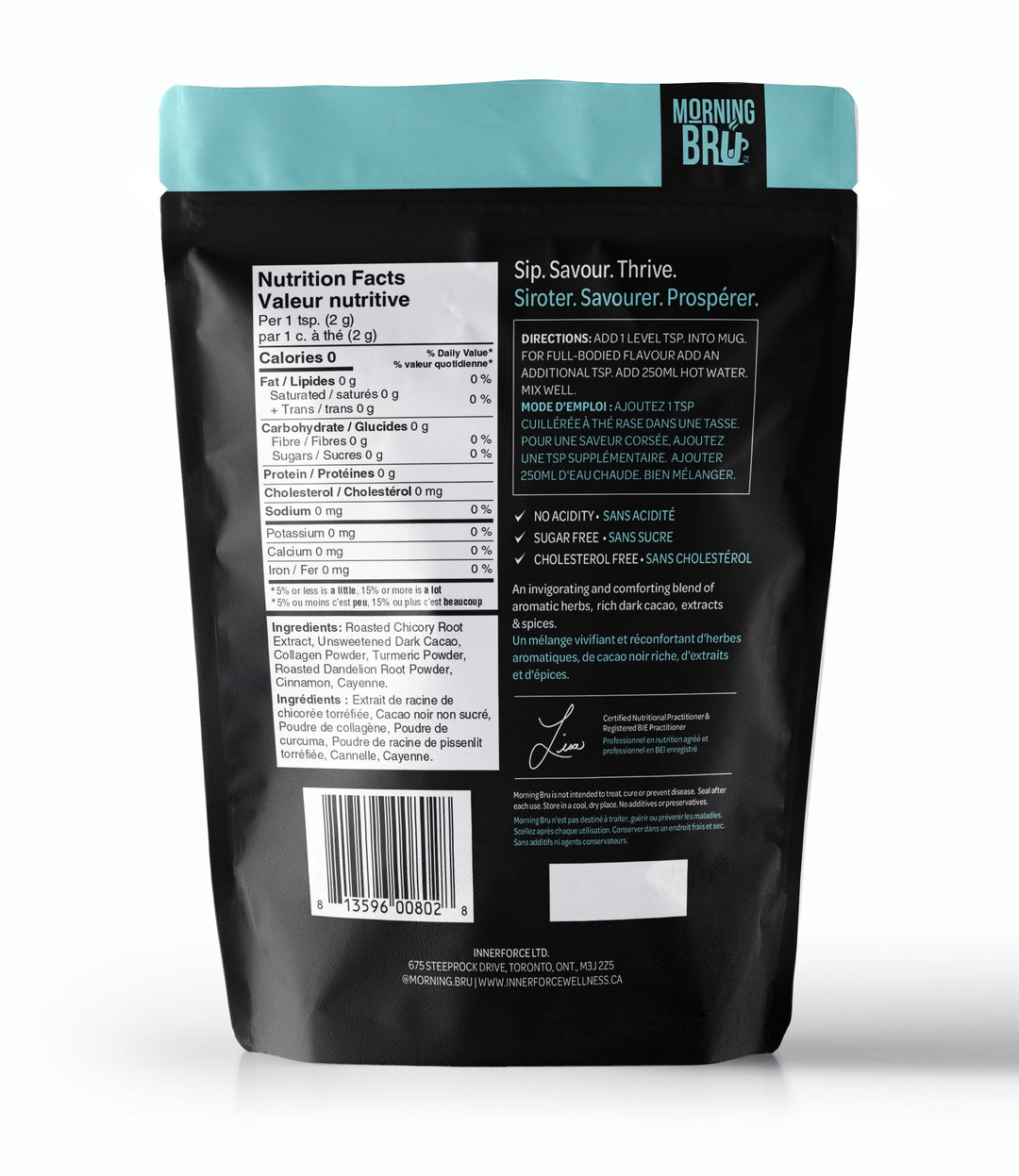 Instant Herbal Beverage, 180g - Morning BRU - Image 2