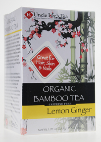 Organic Bamboo Tea Lemon Ginger - Image 1
