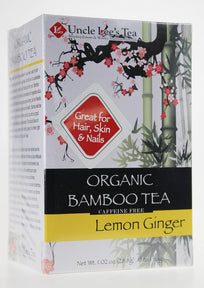 Organic Bamboo Tea Lemon Ginger - Image 2