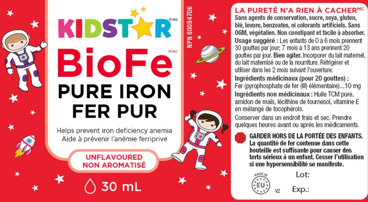 BioFe Pure Iron Drops Unflavoured - Image 7
