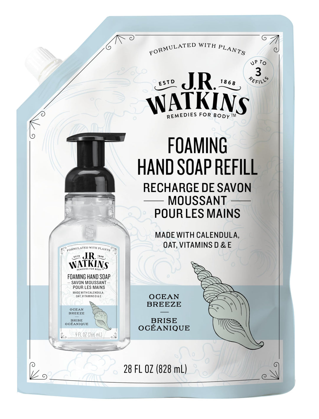 Ocean Breeze Foaming Hand Soap - Image 3