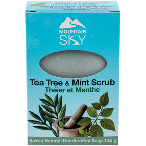 Tea Tree & Mint Scrub Bar Soap - Image 3
