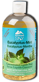 Eucalyptus-Mint Castile Liquid Soap - Image 1