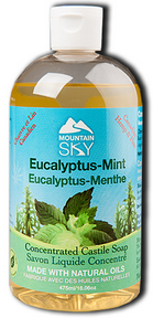 Eucalyptus-Mint Castile Liquid Soap - Image 4