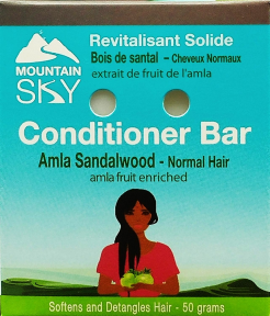 Amla Sandalwood Conditioner Bar - Image 1