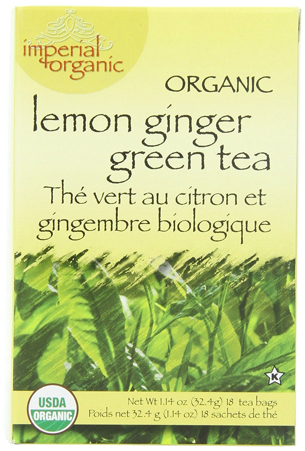 Imperial Organic Lemon Ginger Green - Image 1