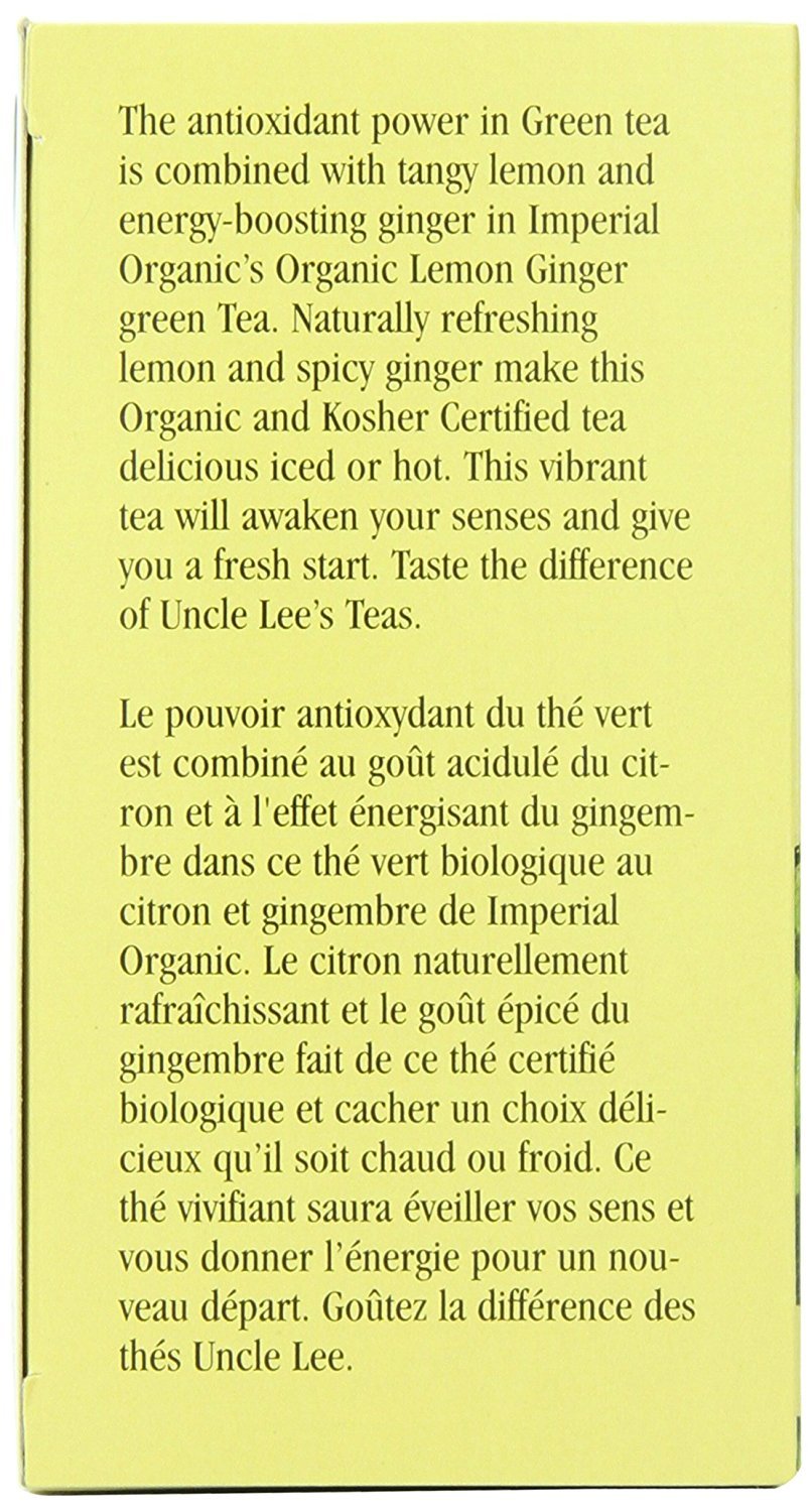 Imperial Organic Lemon Ginger Green - Image 7