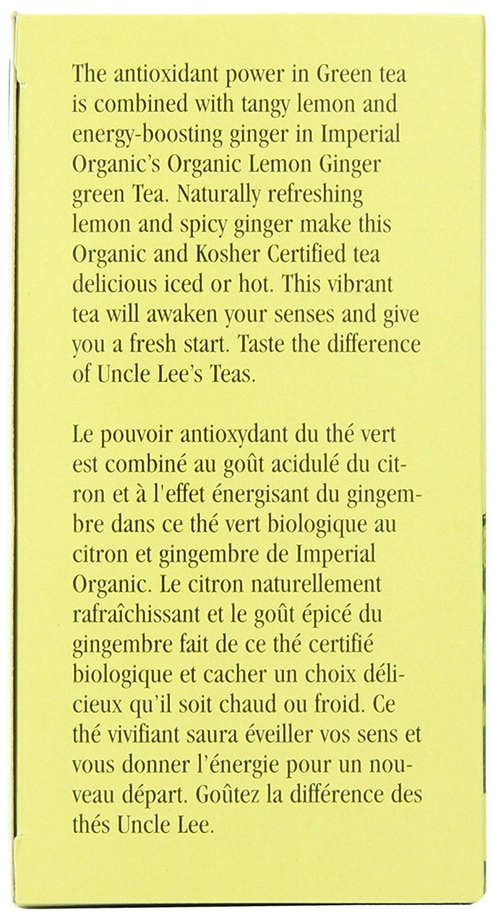 Imperial Organic Lemon Ginger Green - Image 7