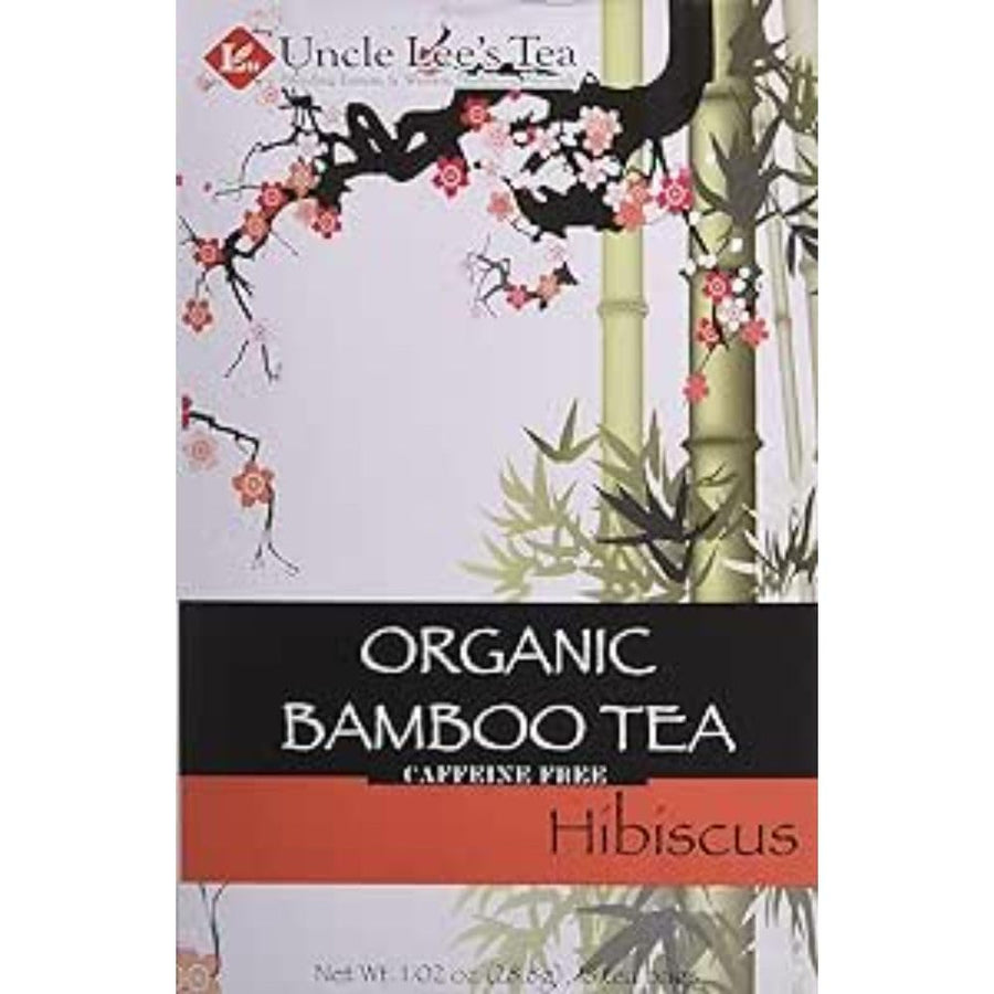 Organic Bamboo Tea Hibiscus - Image 1