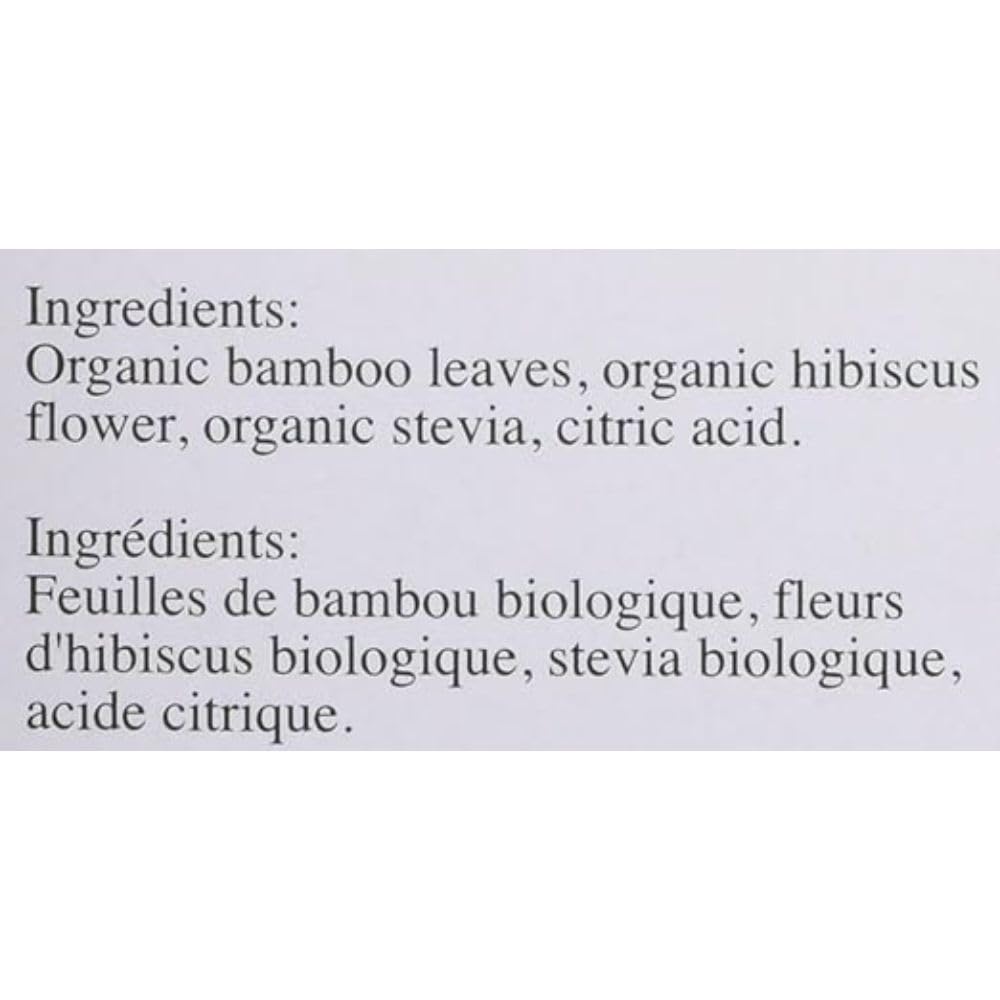 Organic Bamboo Tea Hibiscus - Image 10