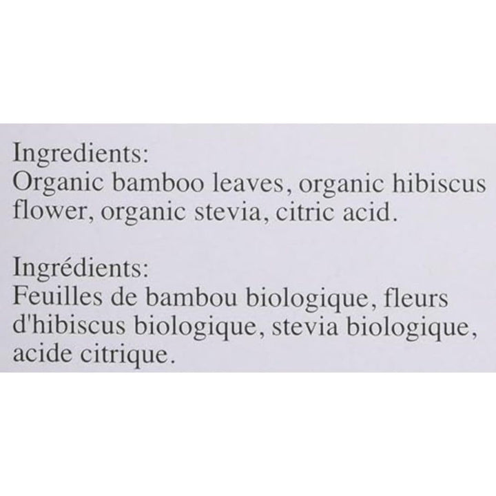 Organic Bamboo Tea Hibiscus - Image 10