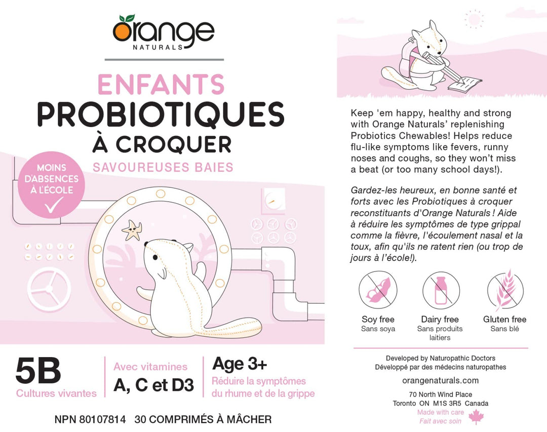Kids Probiotics Chewables - Berry - Image 9