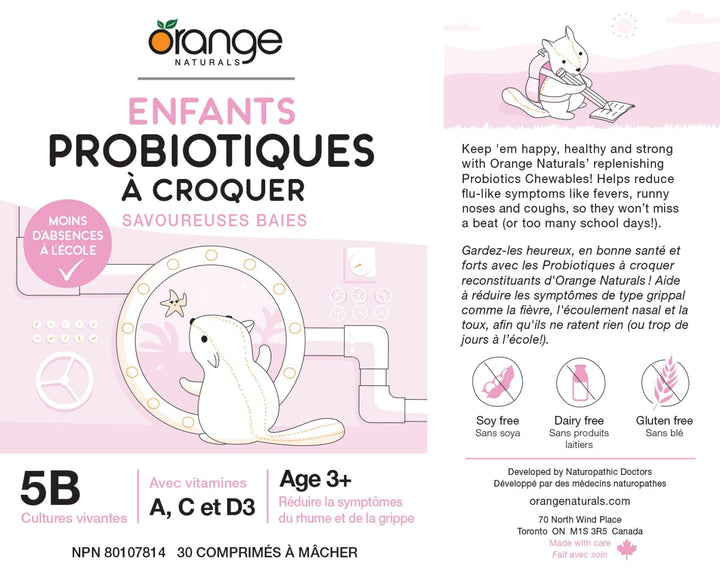 Kids Probiotics Chewables - Berry - Image 9