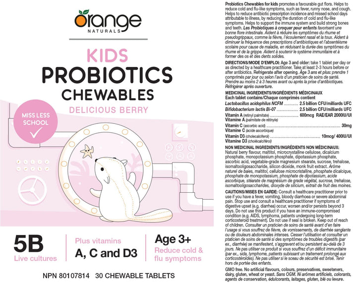 Kids Probiotics Chewables - Berry - Image 6