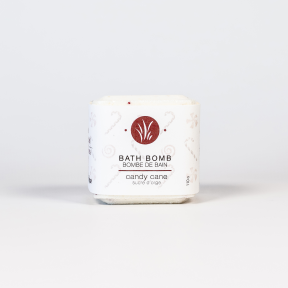 Candy Cane Bath Bomb - Image 4